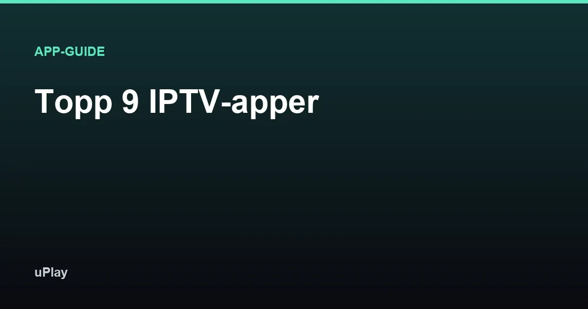 TV-ruutu, jossa näkyy eri IPTV-soittimien sovelluskuvakkeita Apple TV:llä, Android TV:llä ja Fire TV:llä